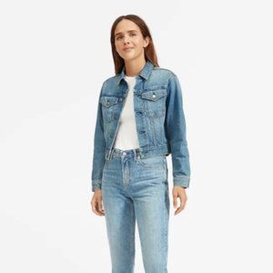 Everlane Cropped Denim Jacket NWT